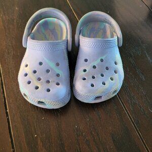 Toddler Crocs 6C Tie Dye